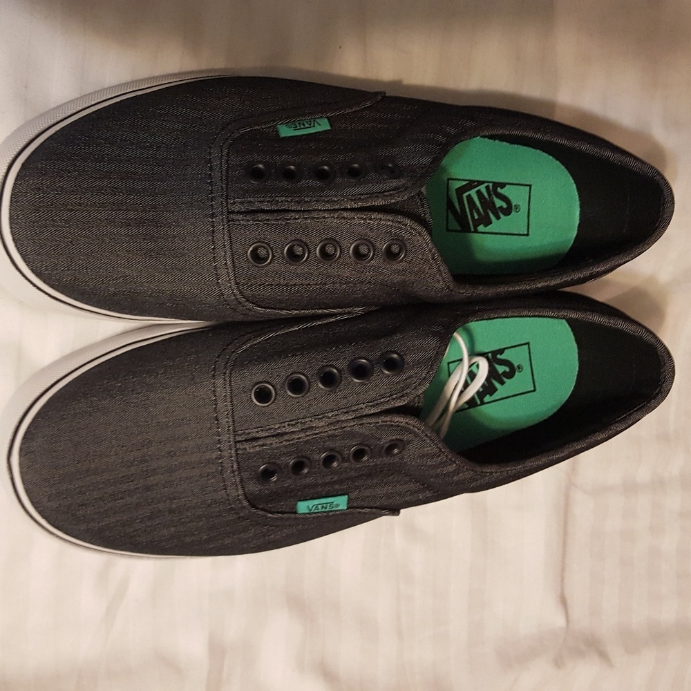 Vans Unisex LPE (Micro Herringbone) Black/Bisque
